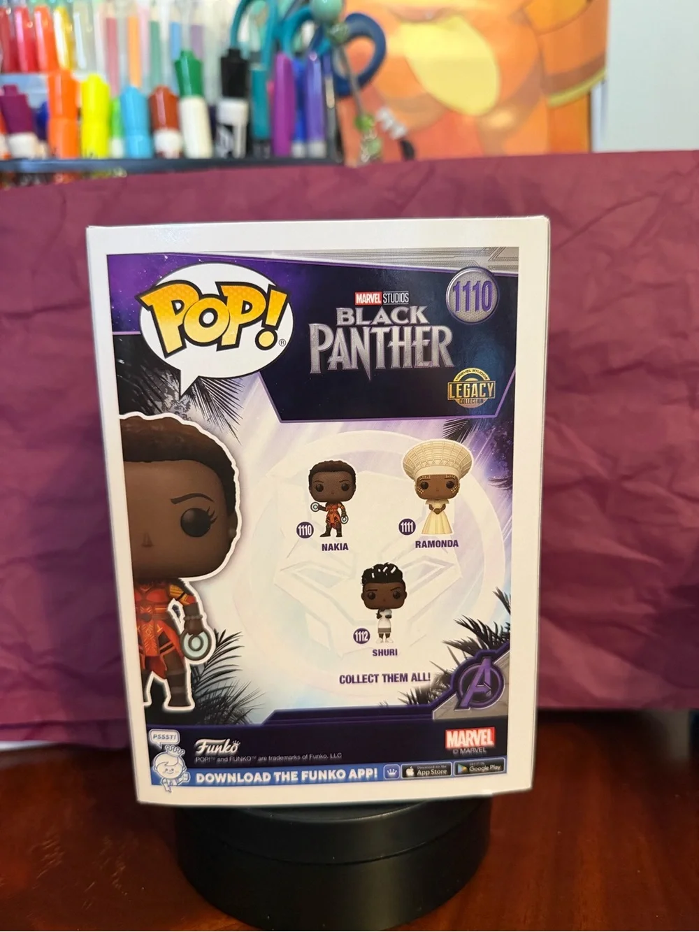 Funko Pop! Nakia Black Panther Figure - Legacy Collection/Special Edition